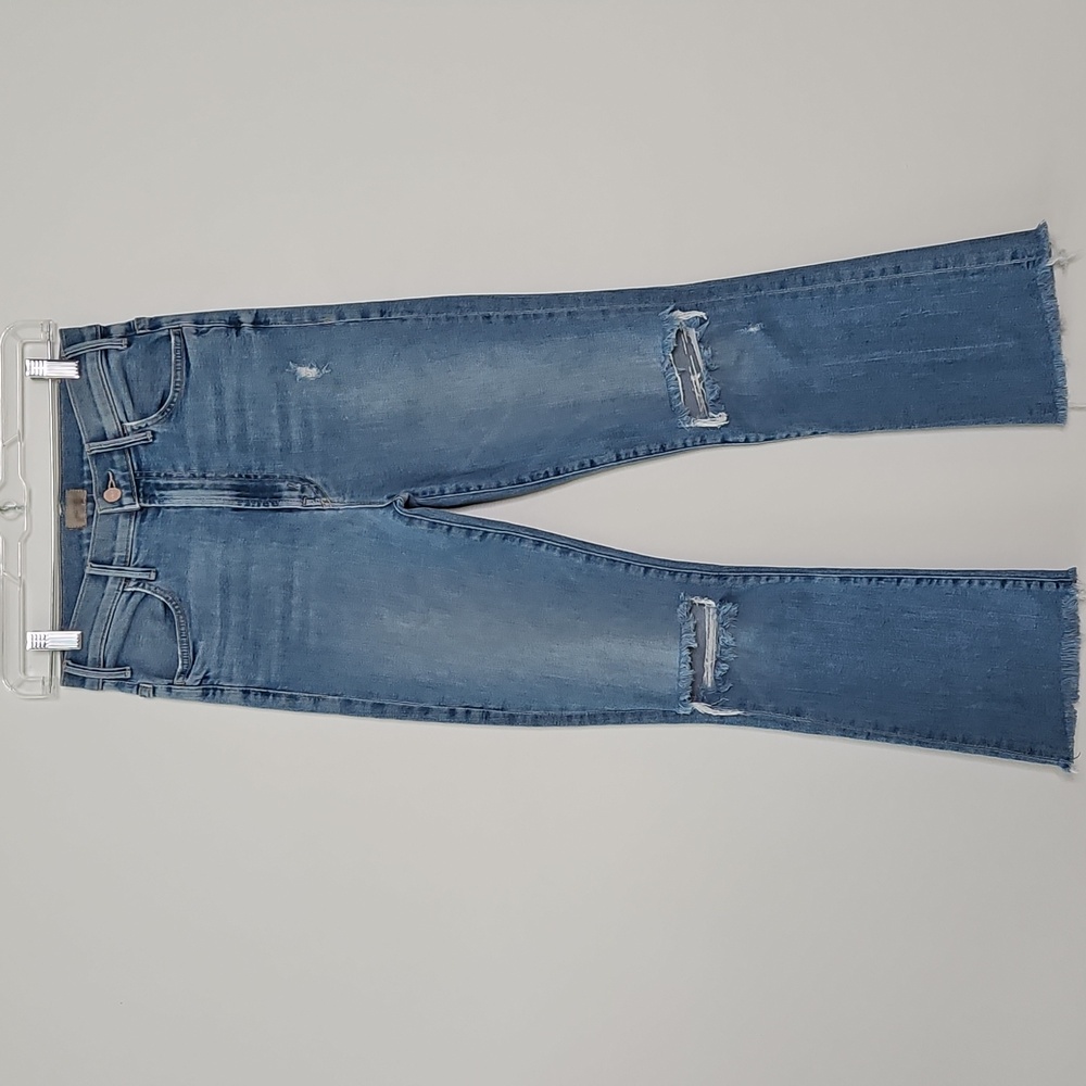 Mother The Hustler Ankle Fray In Understudy‎ Light Wash Size 27